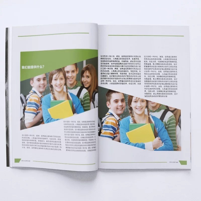 A5 A6 Sách tô màu In cuốn sách cán màng Dịch vụ in Catalogue cán màng