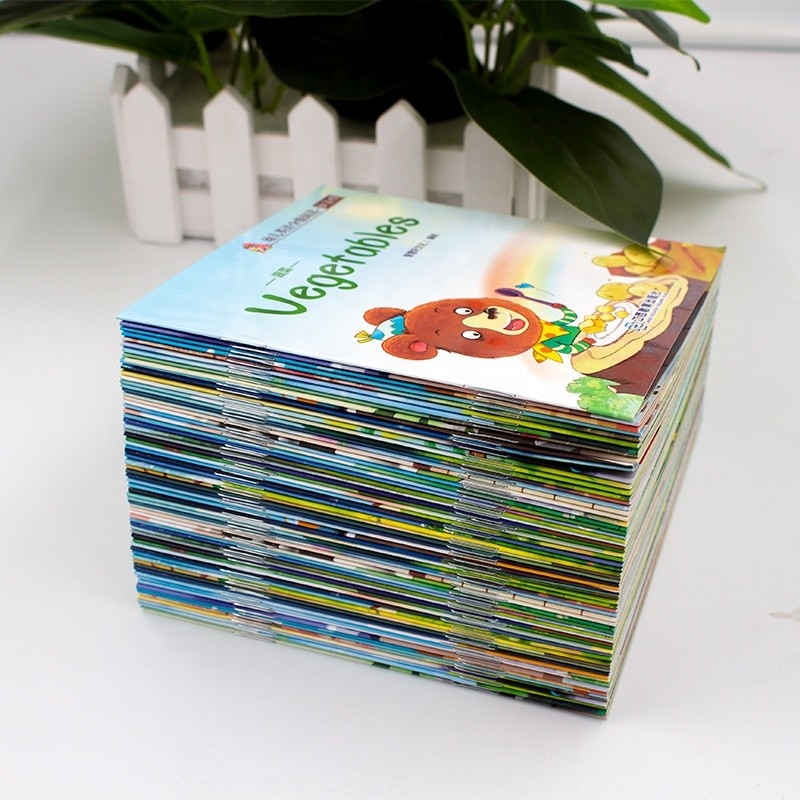 Dịch vụ in sách văn bản đủ màu CMYK In brochure A4 Keo dán ràng buộc