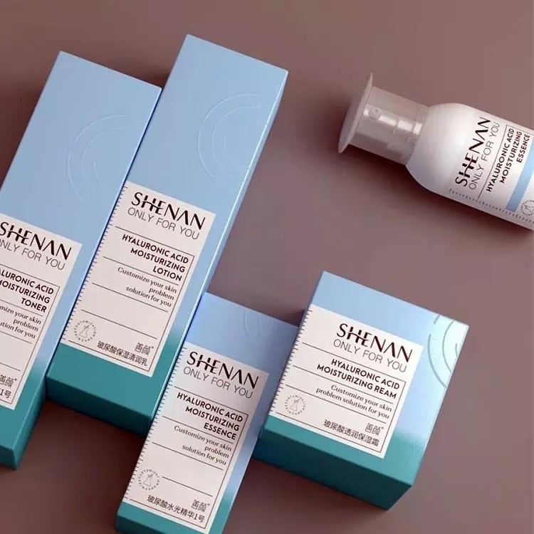 Bảng Ngà Hộp đầy đủ màu in Hộp mỹ phẩm chăm sóc da Hộp giấy trắng