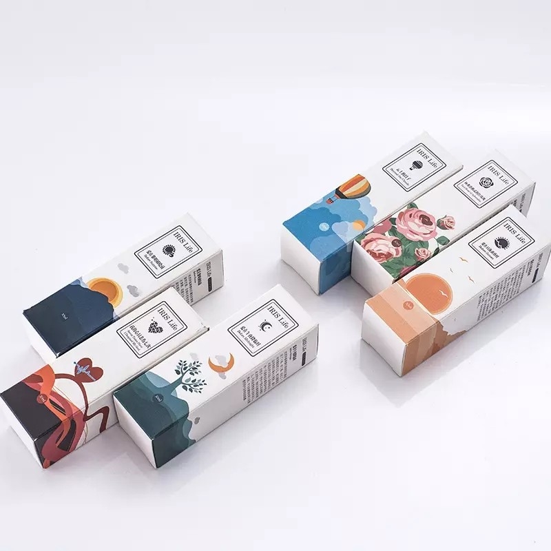 Hộp in đầy đủ màu CMYK 350 Hộp quà tặng son môi 400gsm