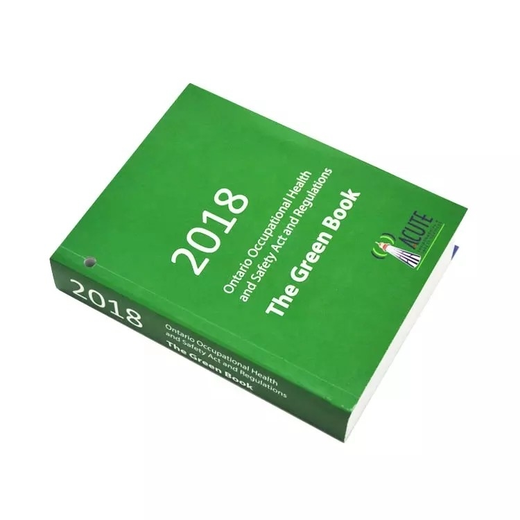 Bìa mềm dày đủ màu In sách 4c + 4c Cmyk Kích thước tùy chỉnh