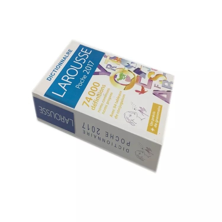 Dịch vụ in offset từ điển Giấy bìa cứng Giấy nghệ thuật Màu Cmyk