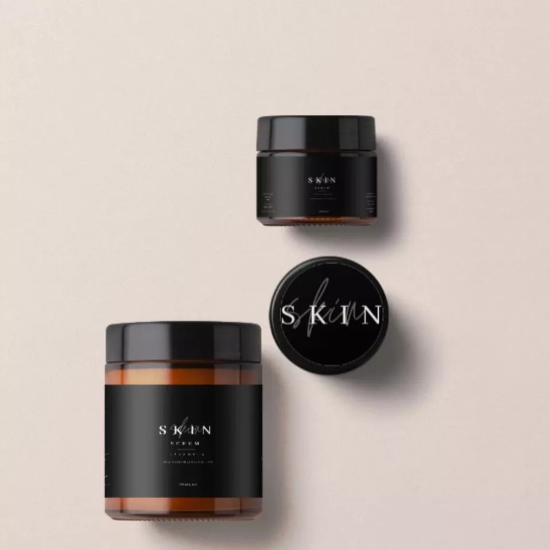 Chai mỹ phẩm Nhãn dán tự dính Cmyk Pantone Màu Logo nhãn dán